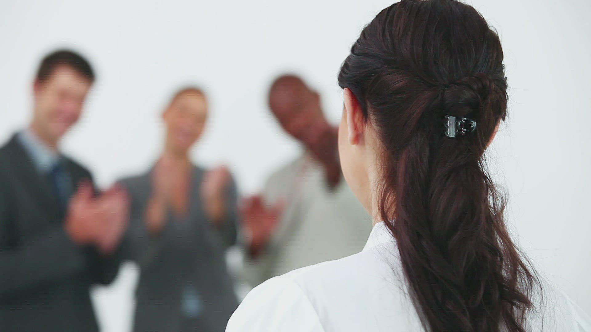 880378020 / Applauding / Businesswoman / Employee
