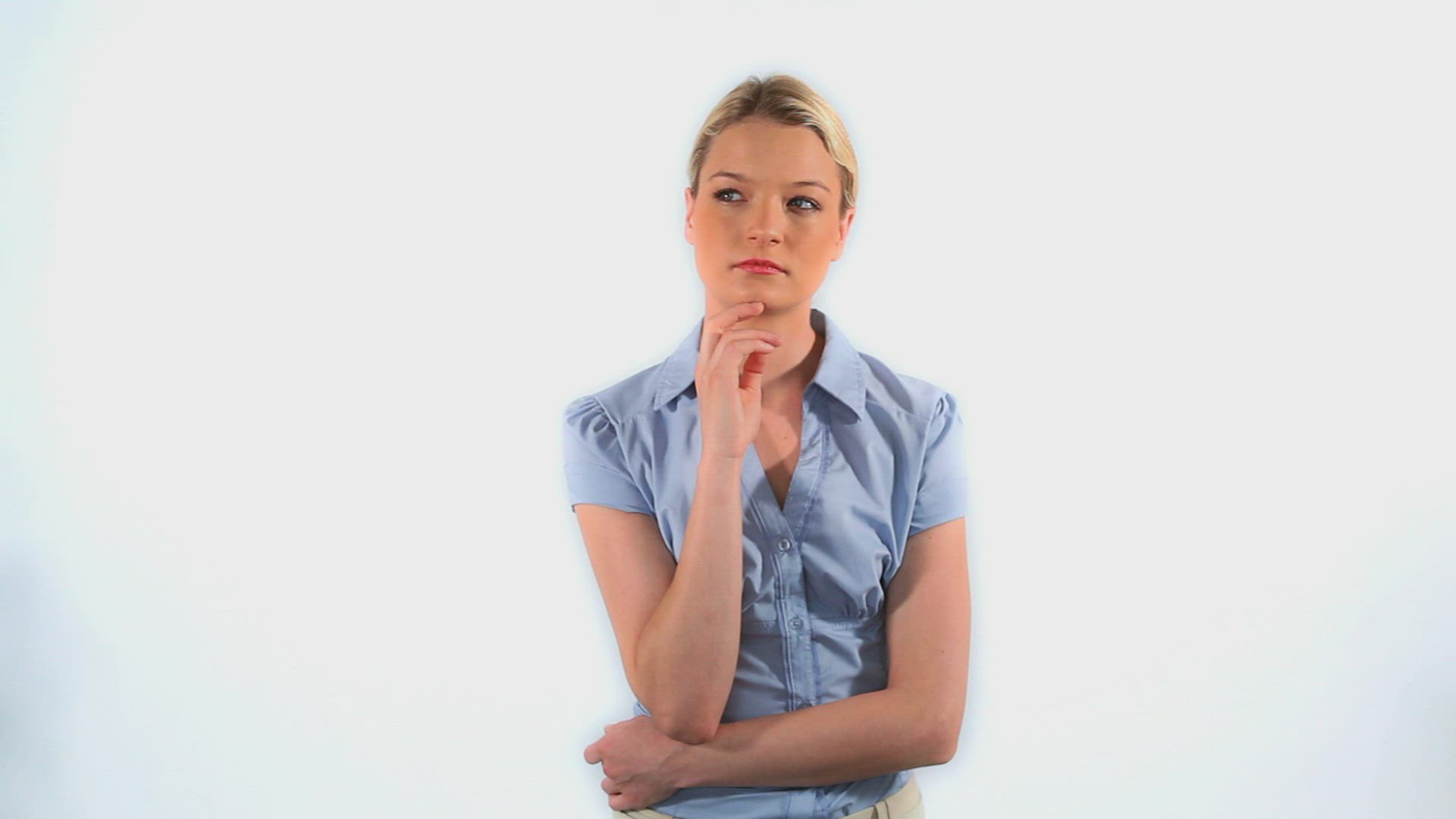 450988913 / Woman / Thinking / Standing