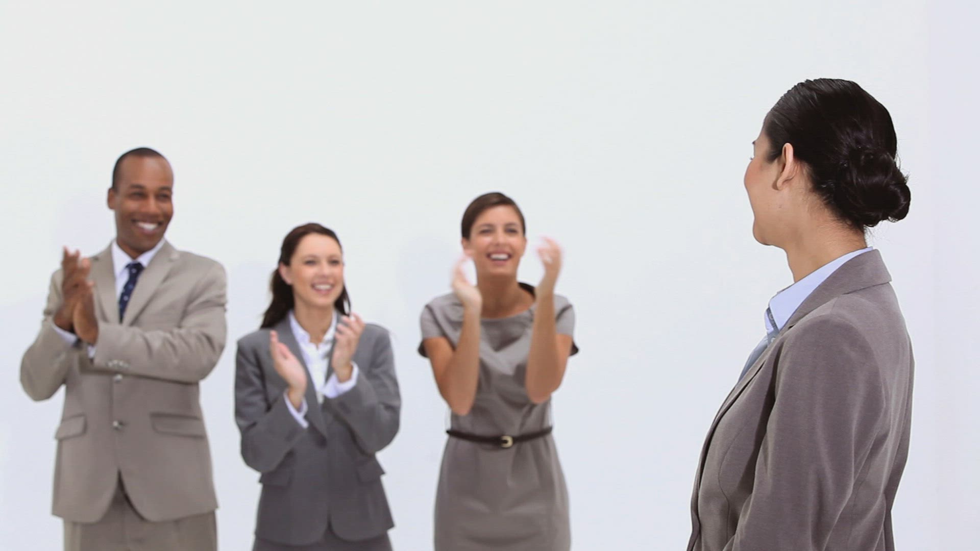 414214714 / Business People / Applauding / Success