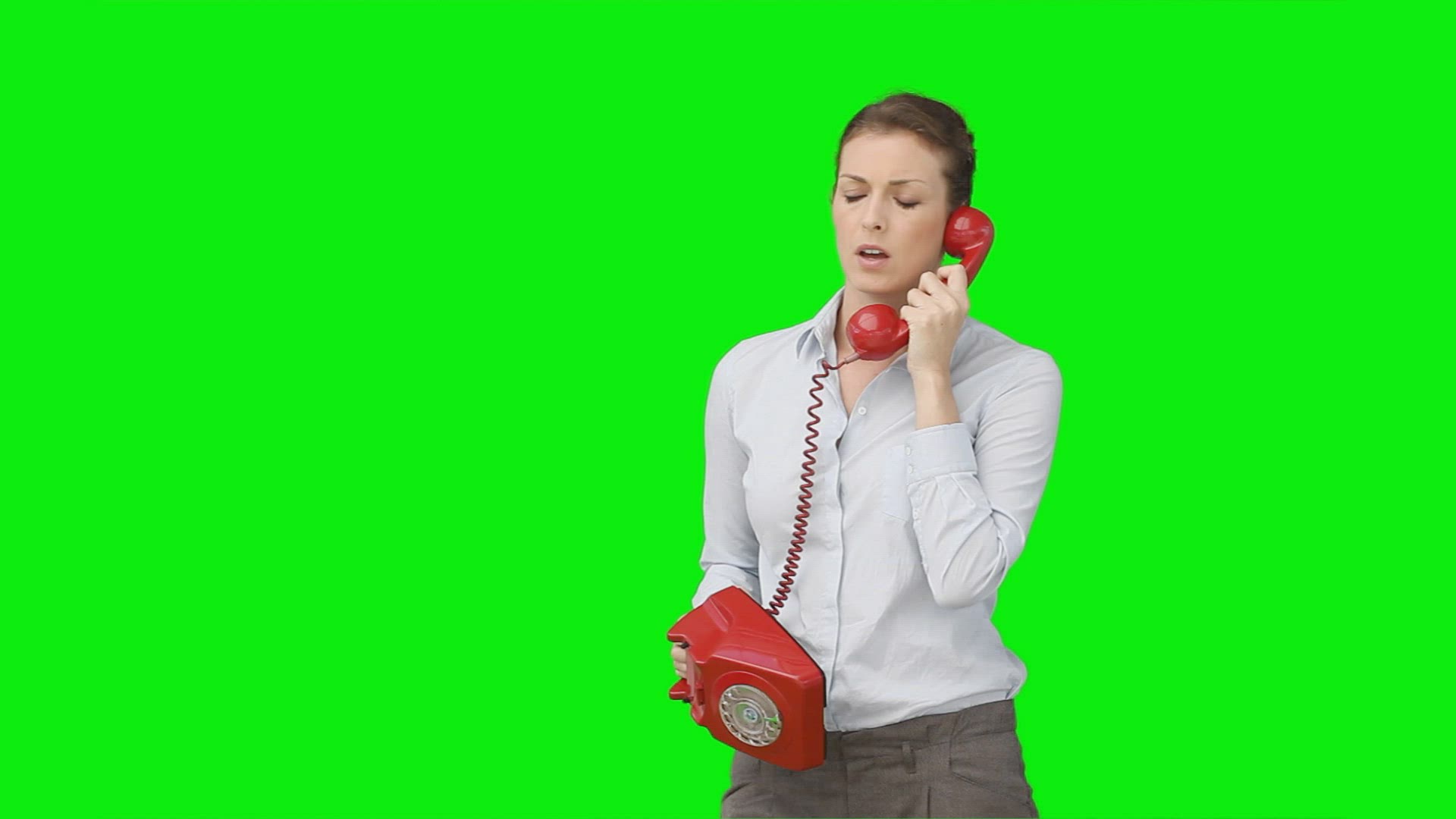 774829143 / Businesswoman / Communicating / Working