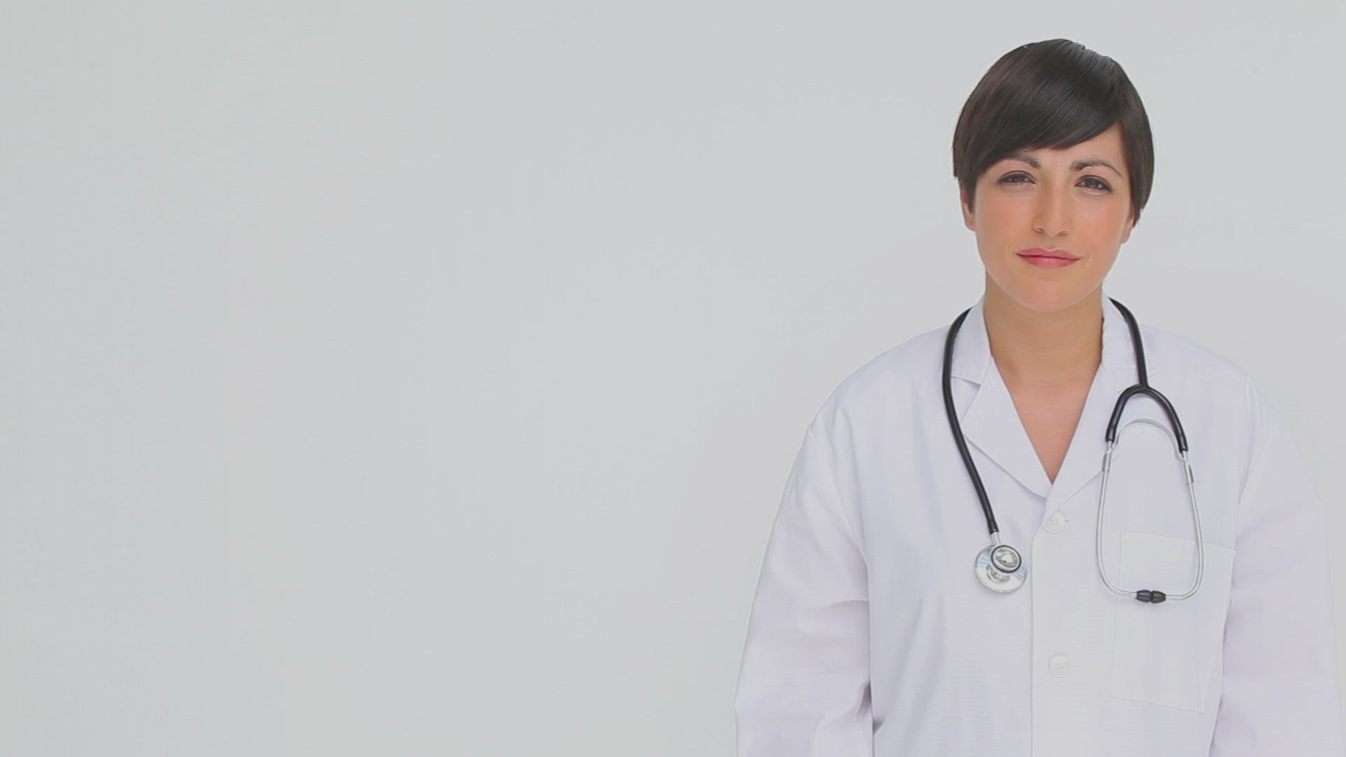129597199 / Dark-haired / Doctor / Gazing