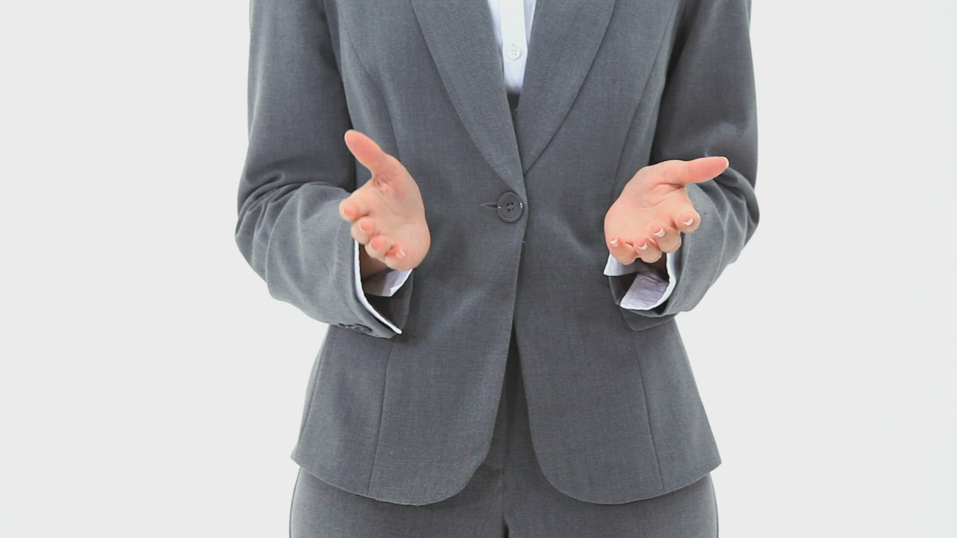 765392247 / Businesswoman / Gesticulating