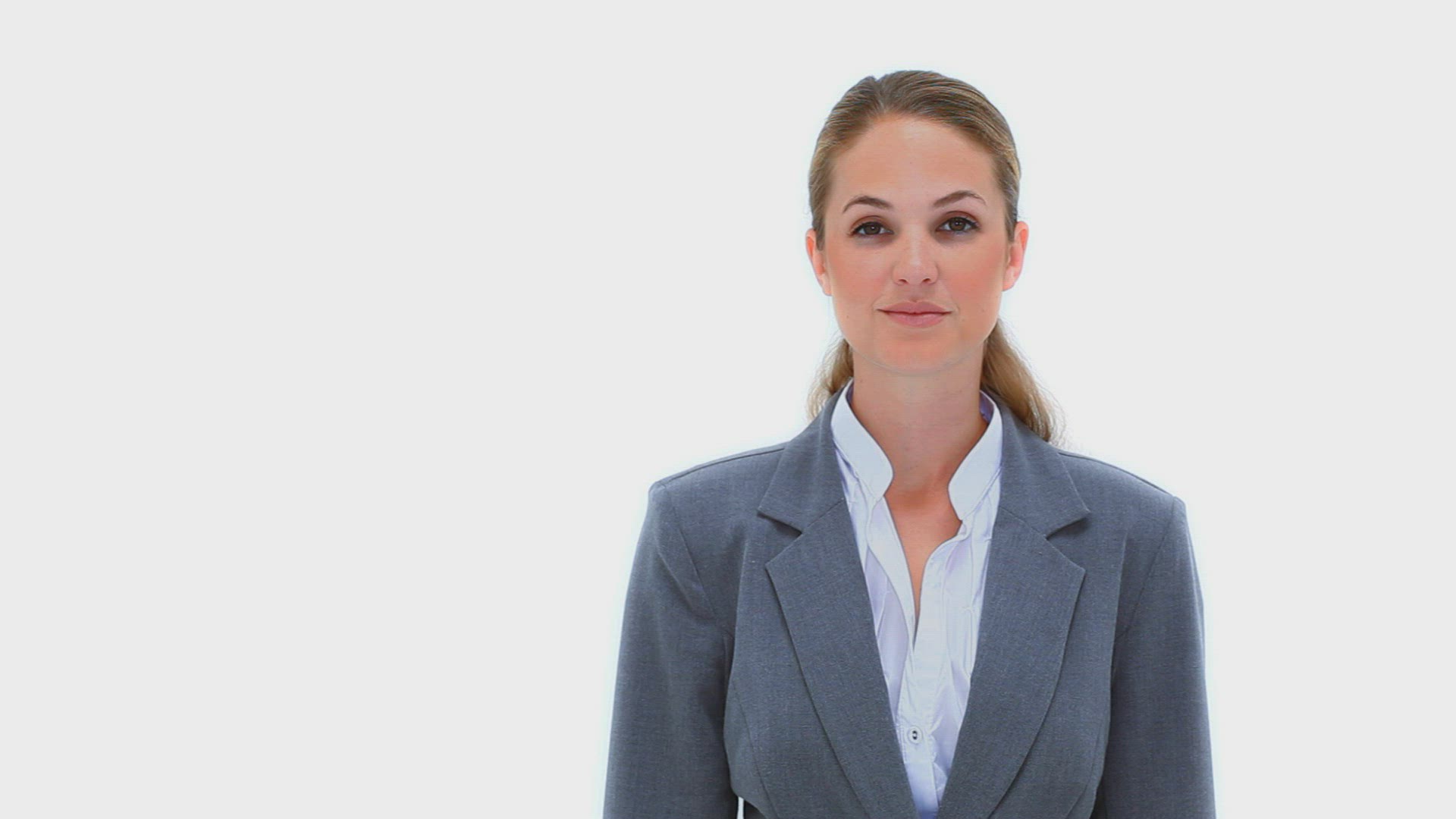 142945615 / Businesswoman / Gesticulating