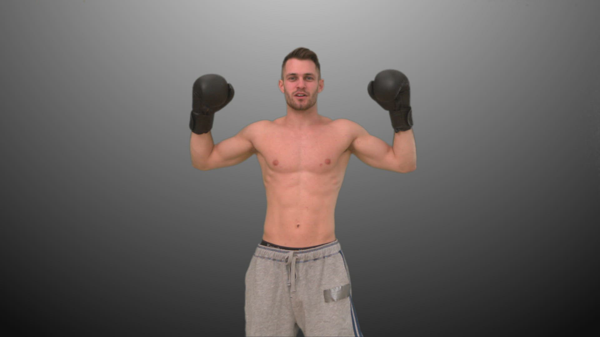 964713321 / Boxer / Cheering