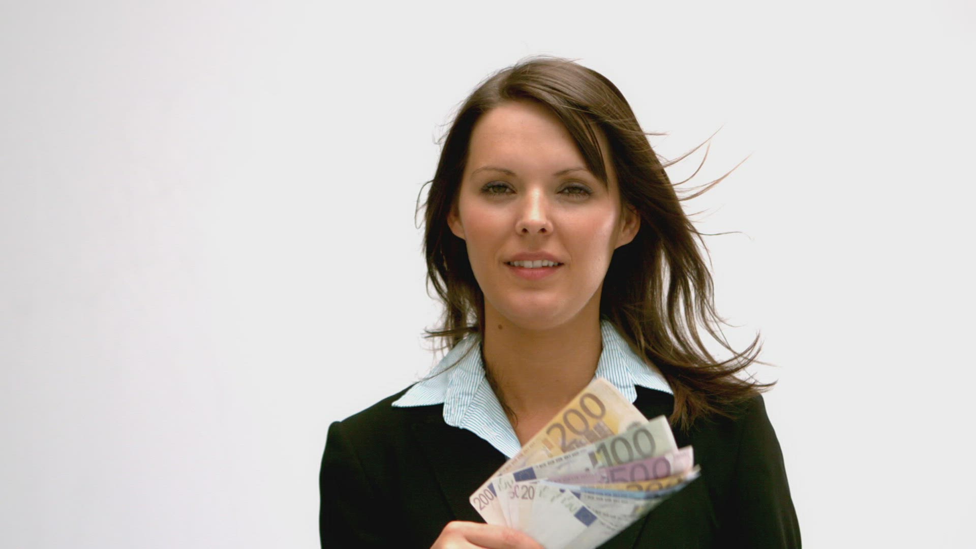 699760788 / Fanning / Businesswoman / Moving