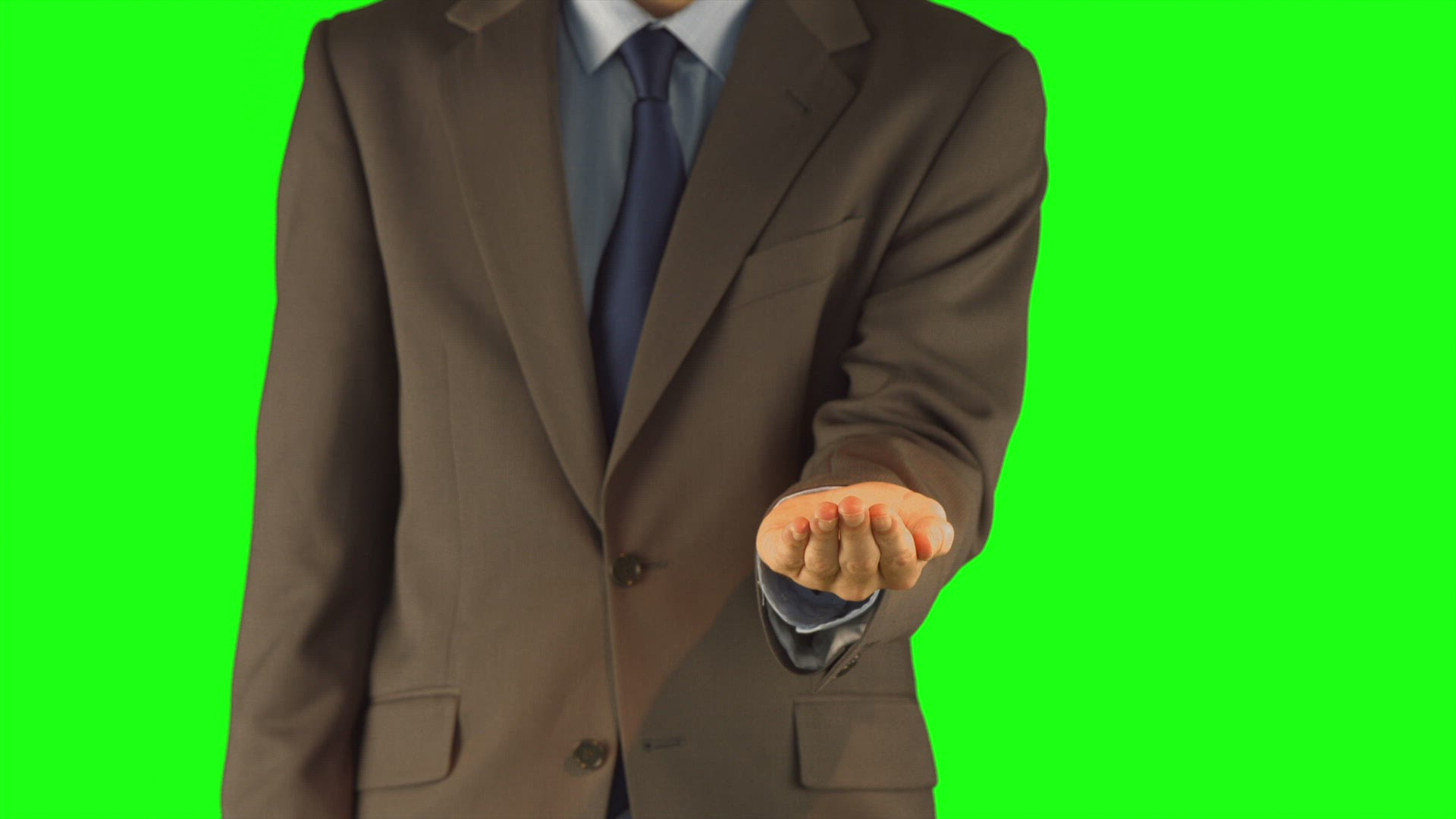 842754864 / Presenting / Businessman / Business People