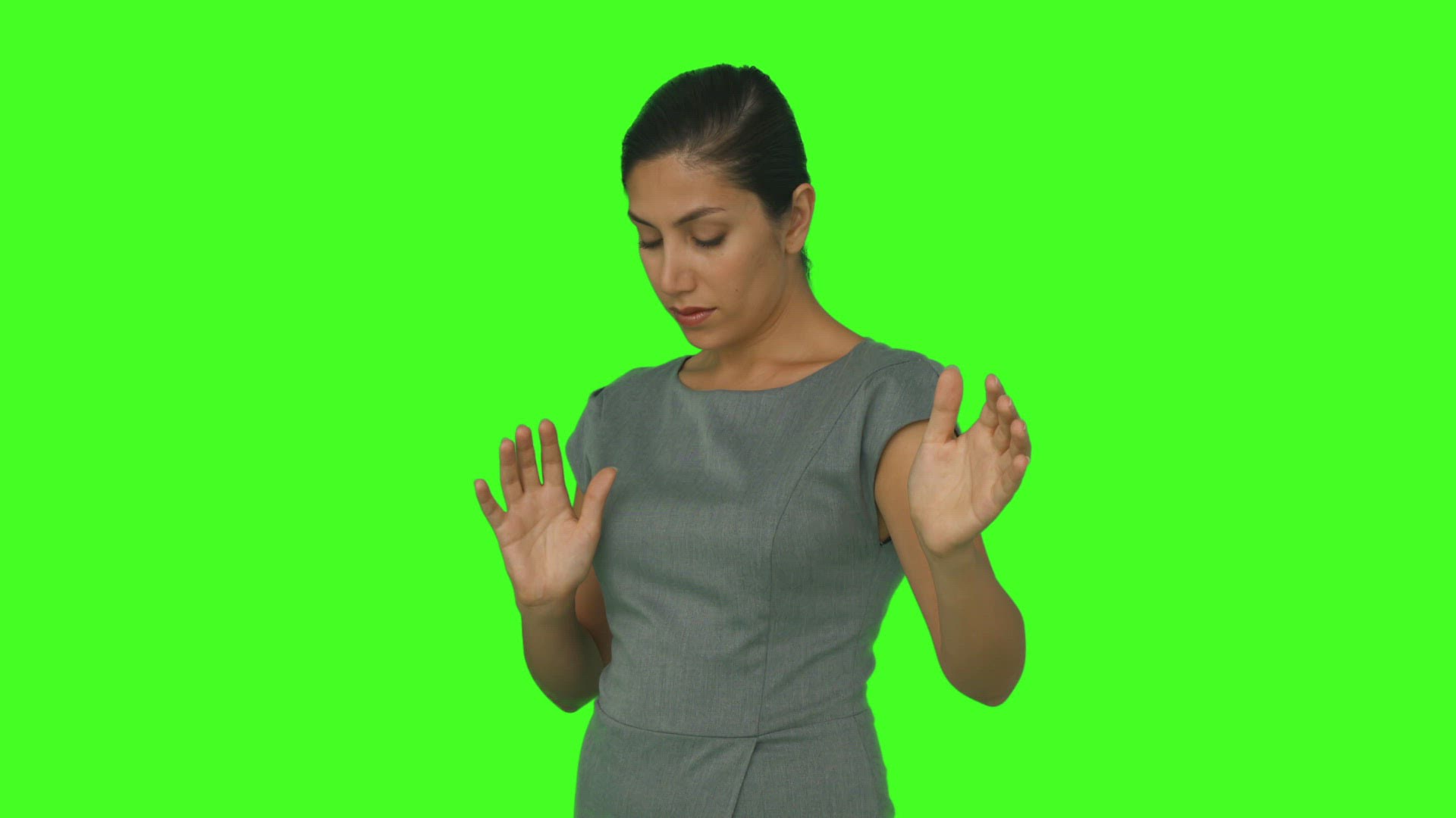 168464351 / Presenting / Businesswoman / Business People