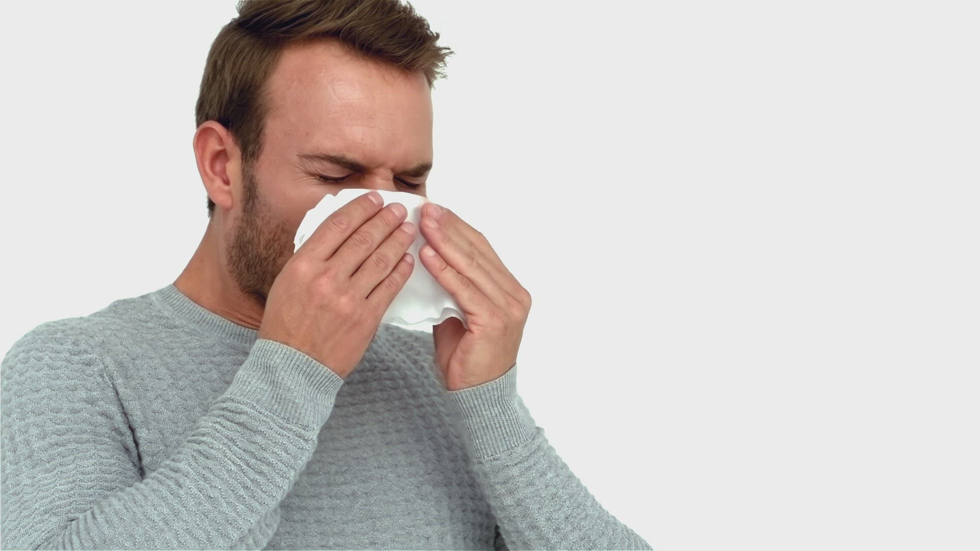 905669654 / People / Sneezing / Moving