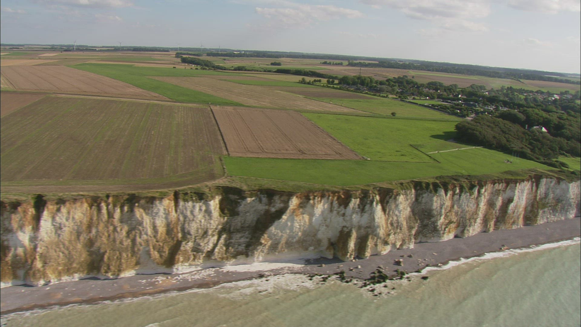 295871143 / Coast / Haute-Normandie / France / Aerial