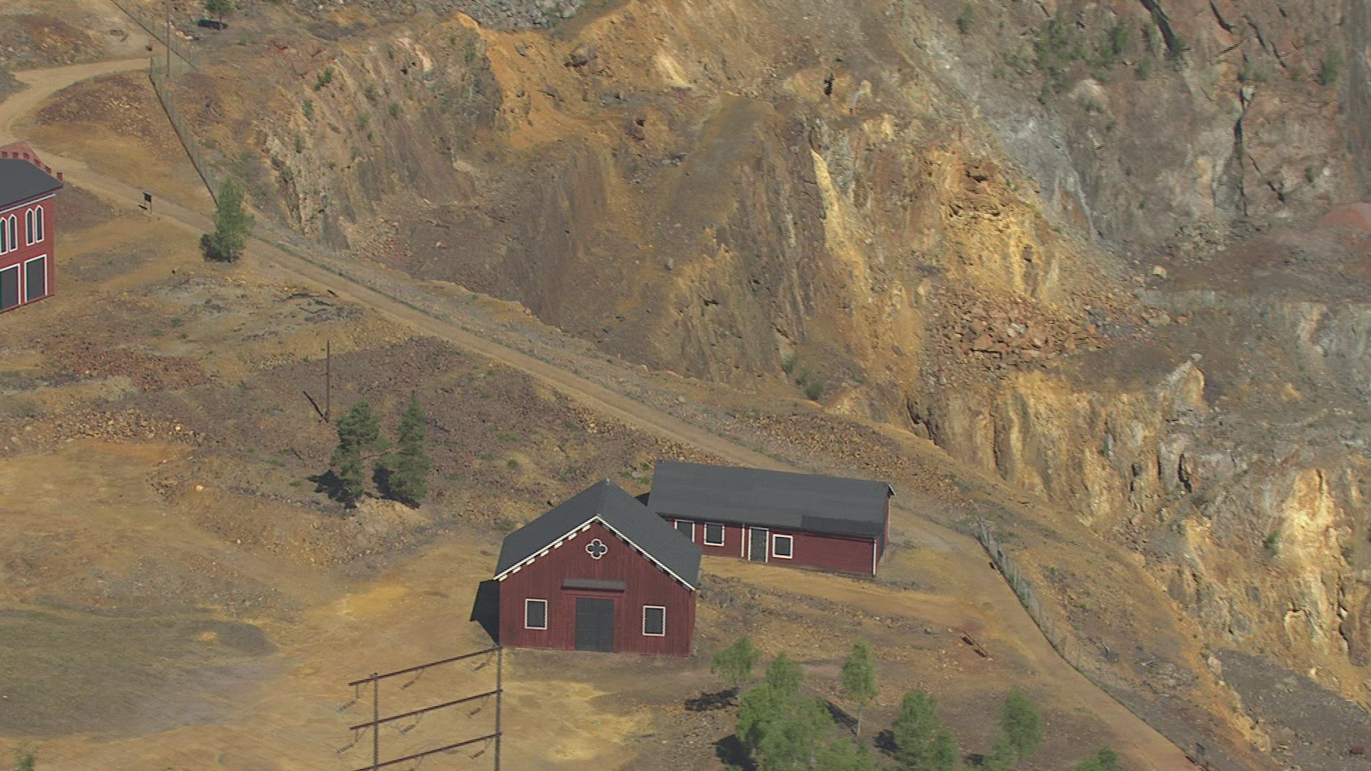 160349354 / Copper Mine Falun / Falun / Sweden / Aerial