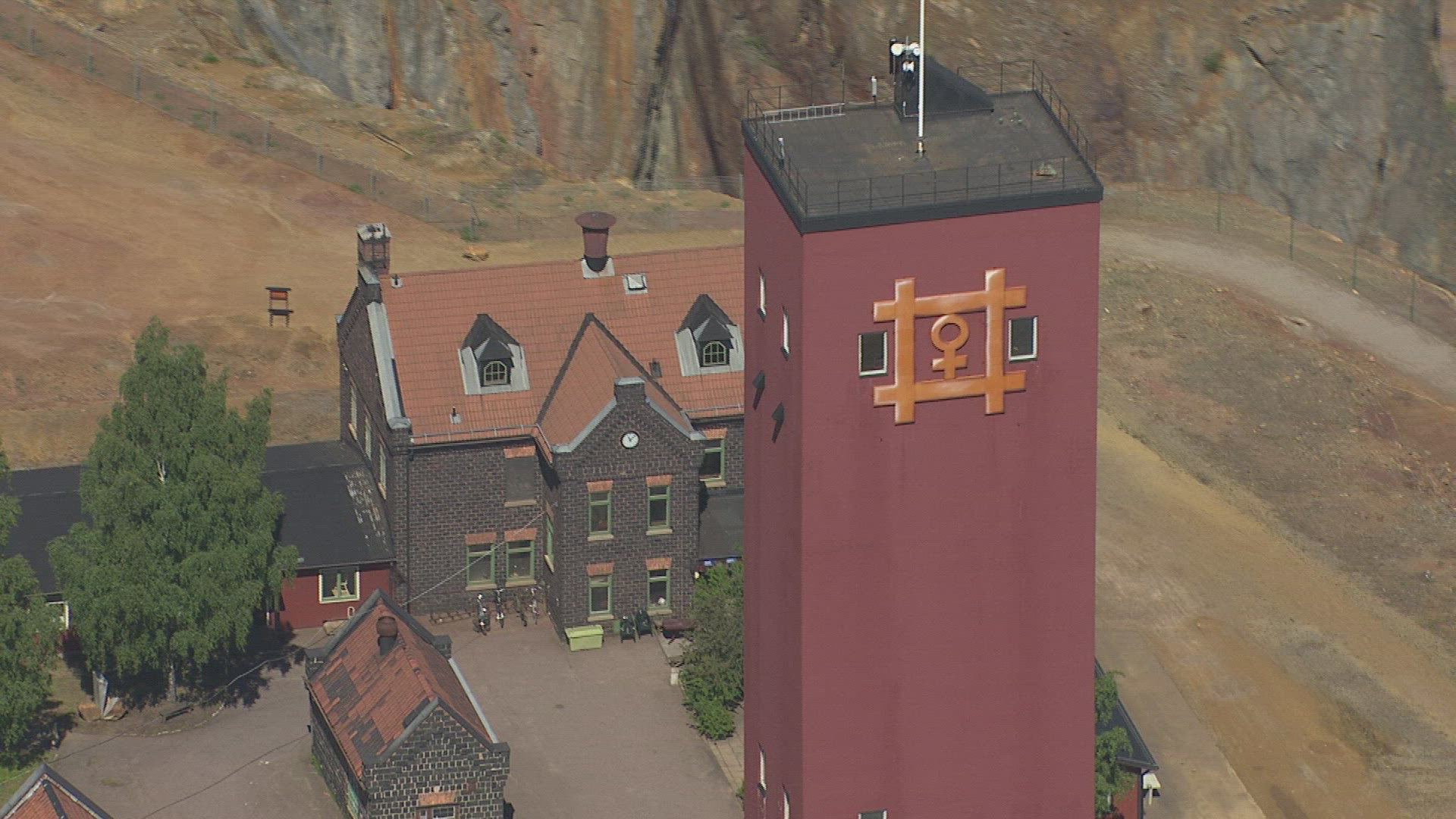 403671822 / Copper Mine Falun / Falun / Sweden / Aerial