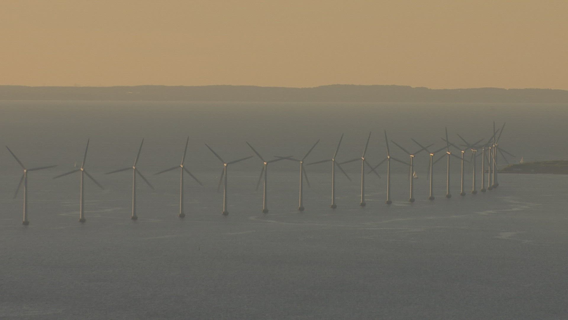 180737322 / Wind Farm / Oresund / Aerial