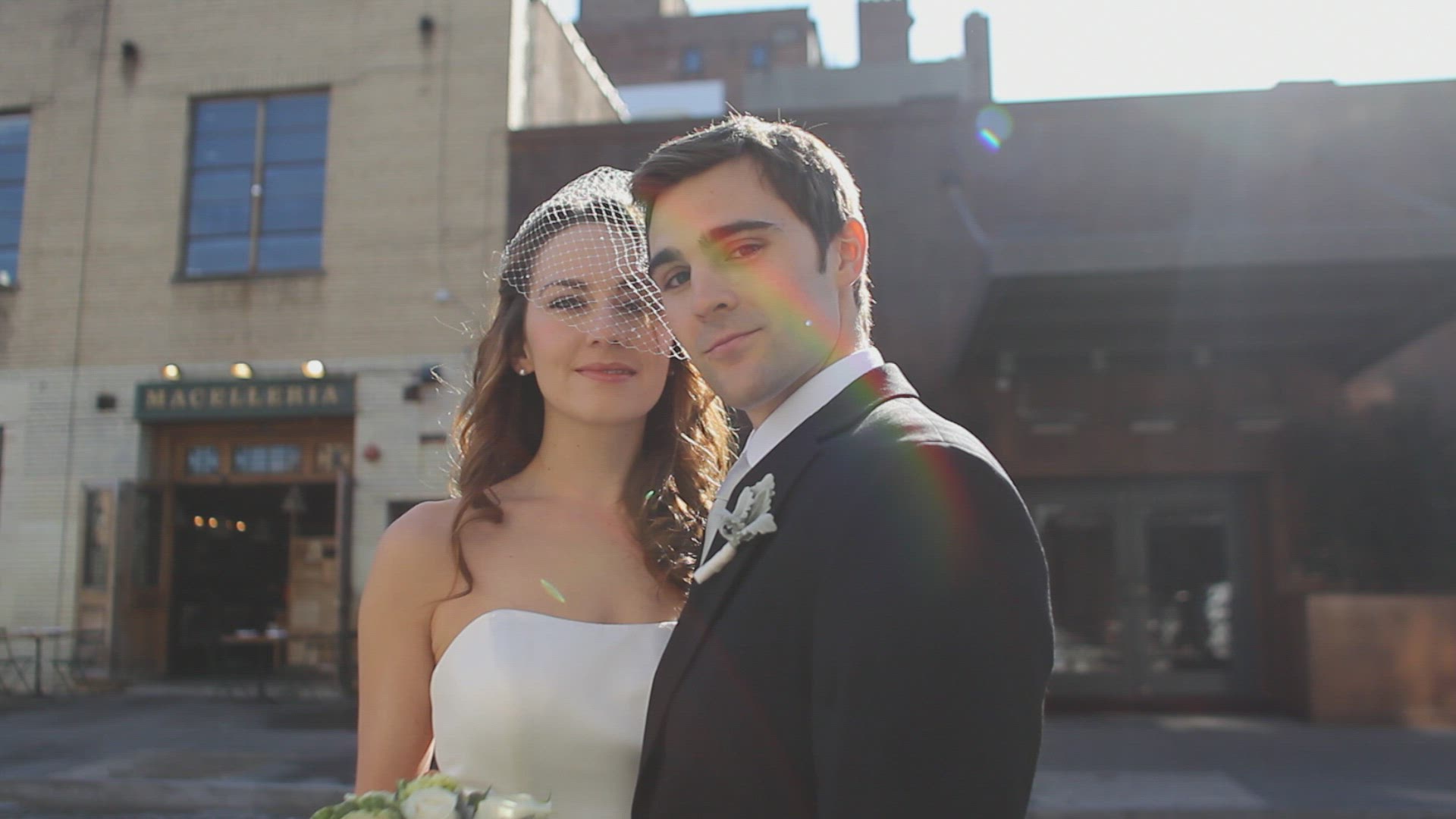 897495119 / Bridal Couple / Portrait / New York City