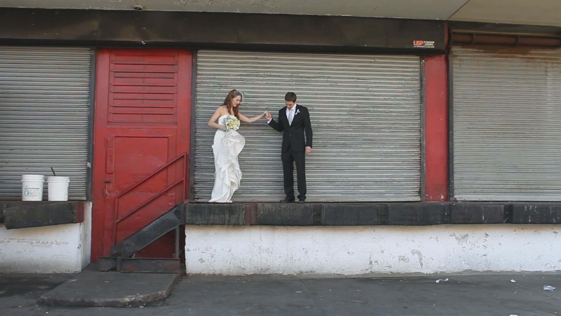 154434166 / Bridal Couple / Portrait / New York City