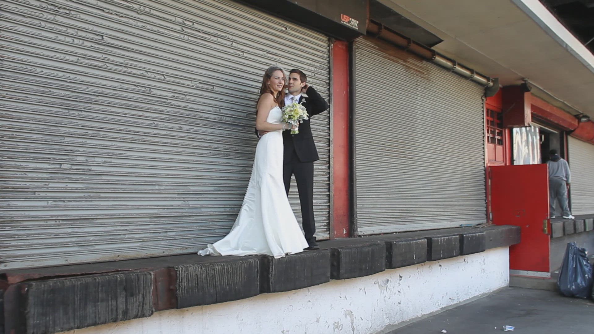 991131488 / Bridal Couple / Portrait / New York City