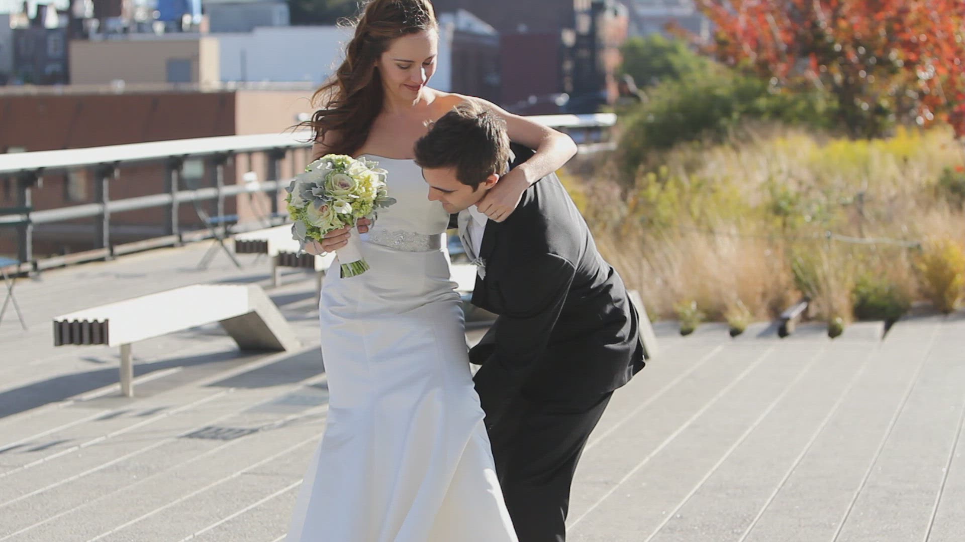 662123519 / Bridal Couple / In Love / USA