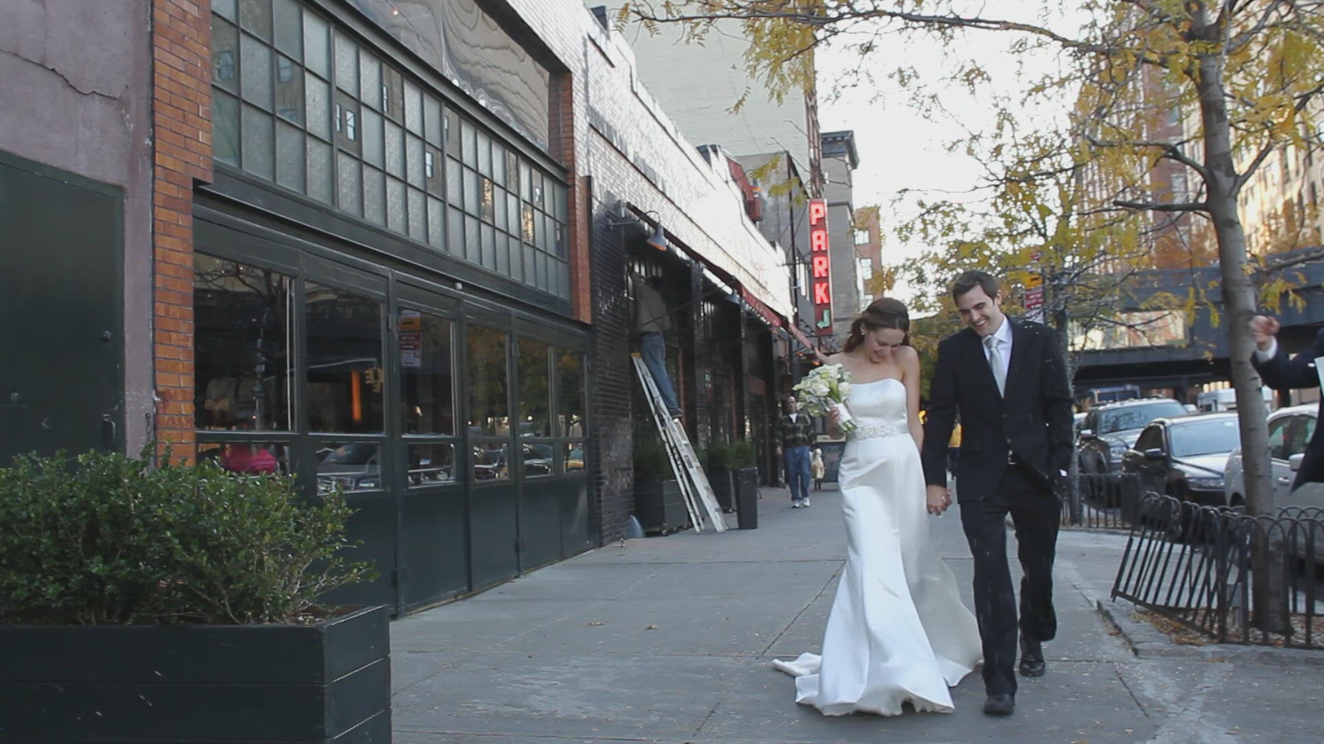 280114330 / Bridal Couple / City / New York City