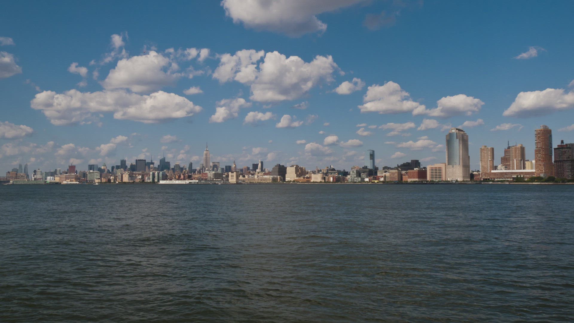 124547312 / City View / Hudson River / New York City / Timelapse
