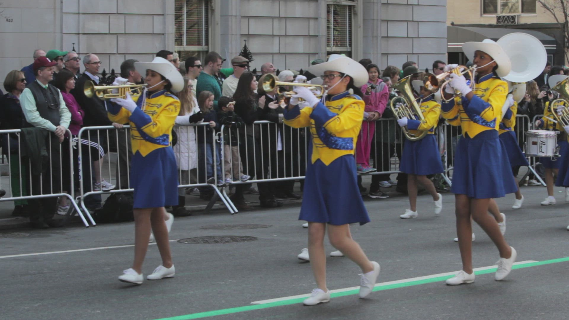 474017829 / Marching Band / Parade / Saint Patrick's Day / New York City