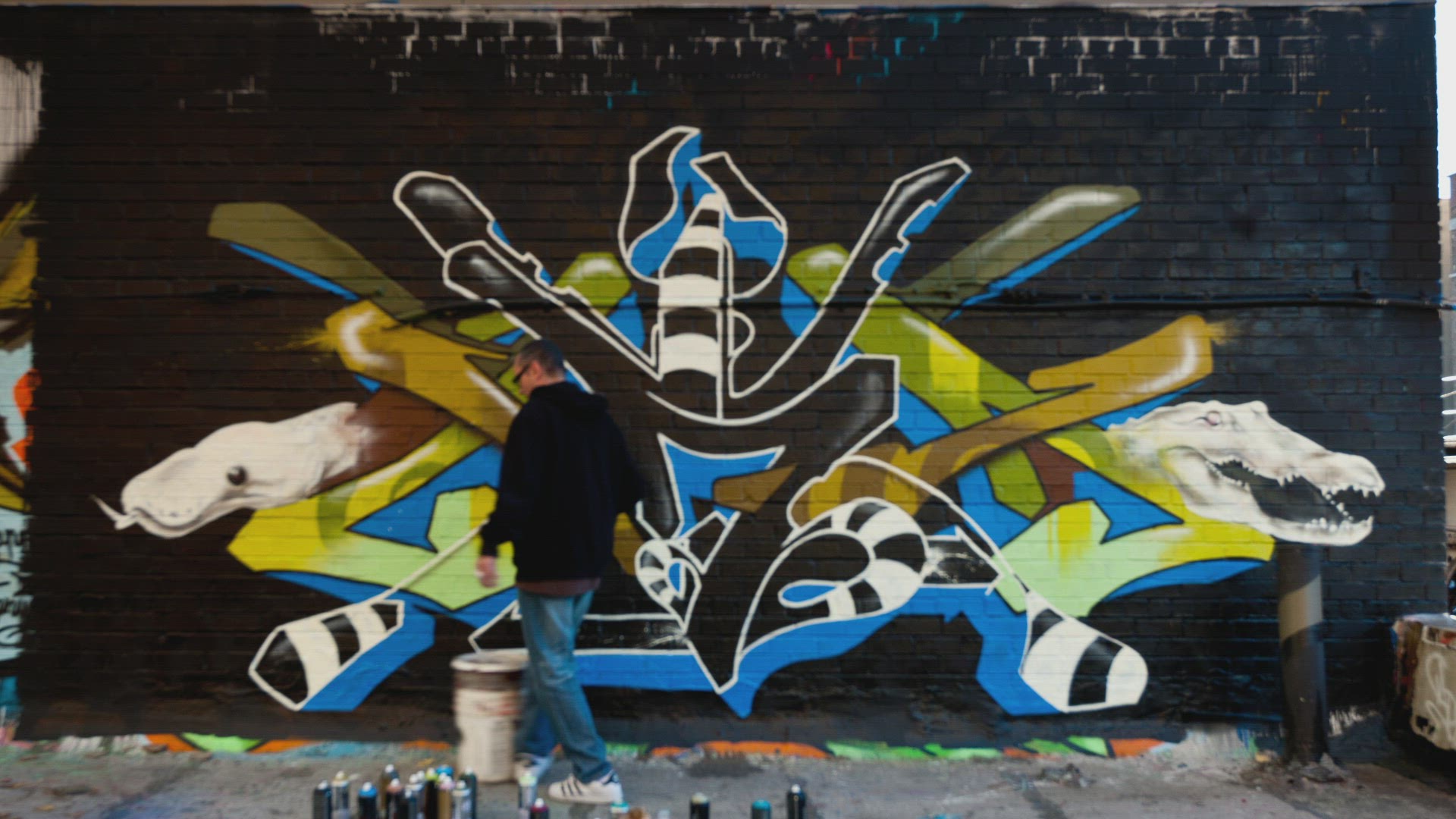 633298853 / Graffiti / Sprayer / USA / Timelapse