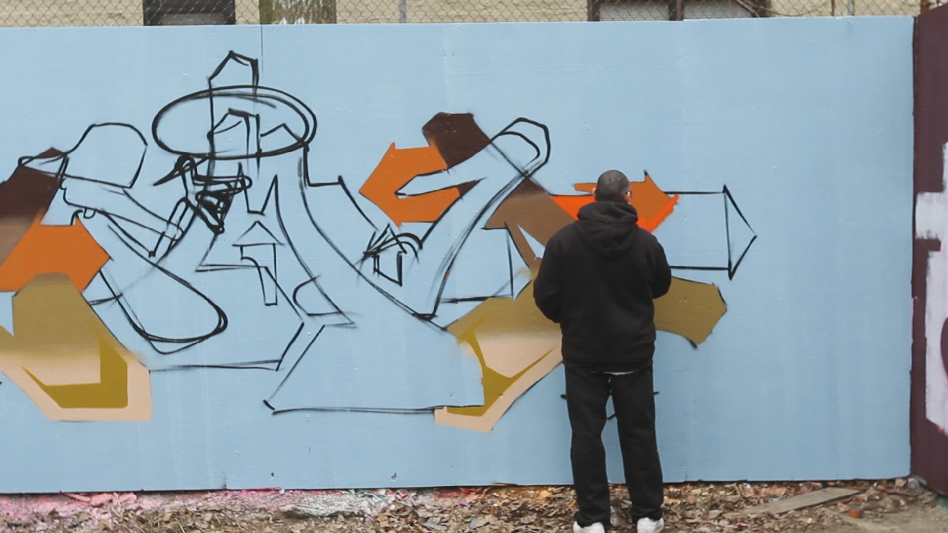 950341872 / Graffiti / Sprayer / USA