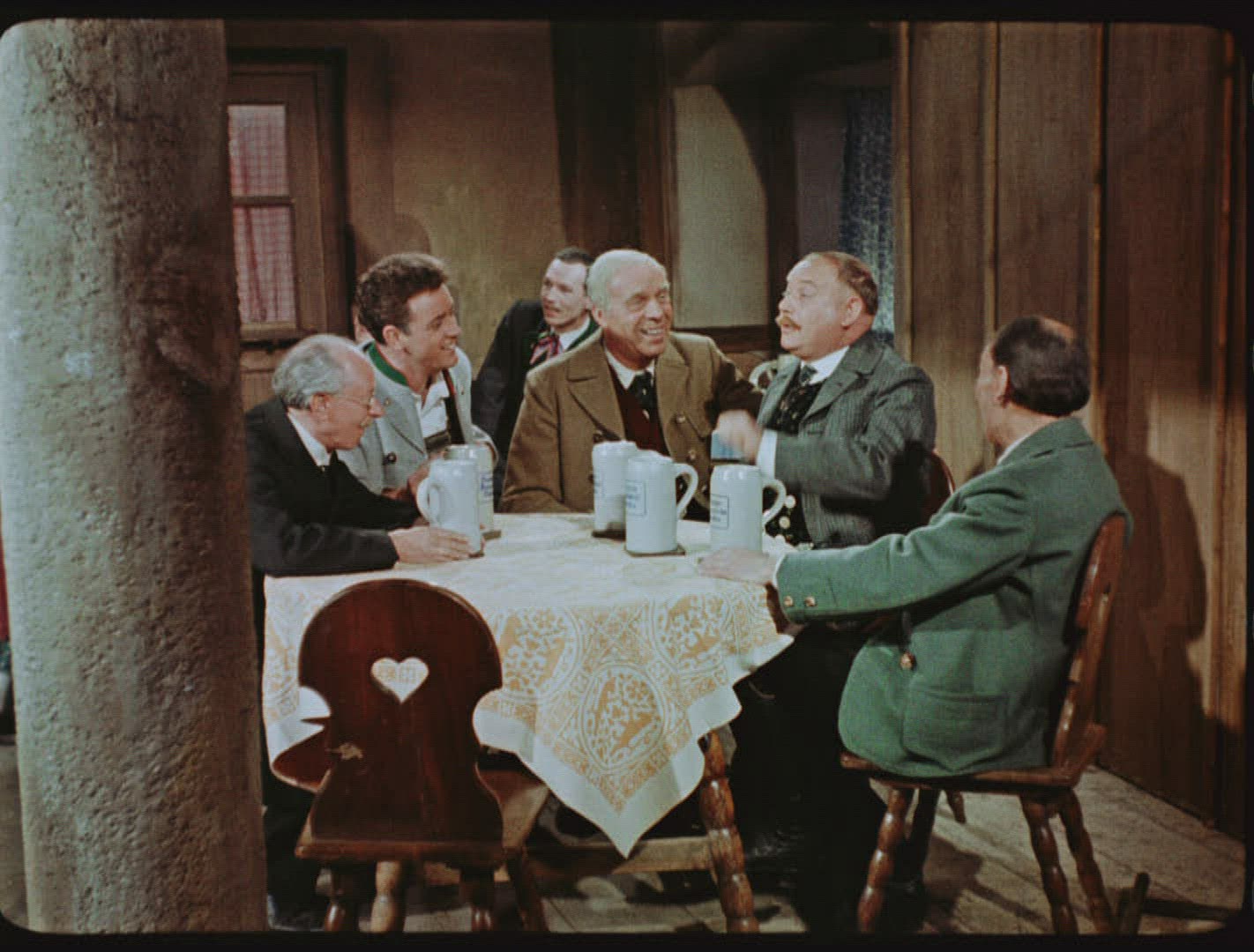 483272143 / Heimatfilm / Die fröhliche Wallfahrt / Restaurant / 1956