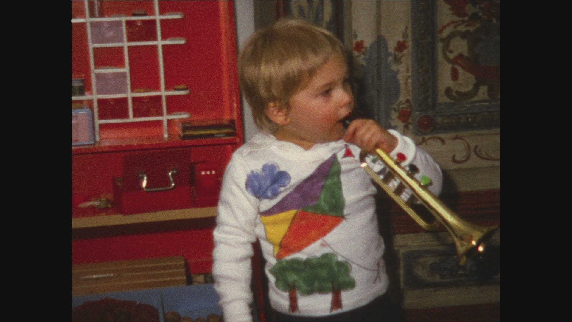 759372912 / Child / Trumpet / Home Movies / 1970 - 1975