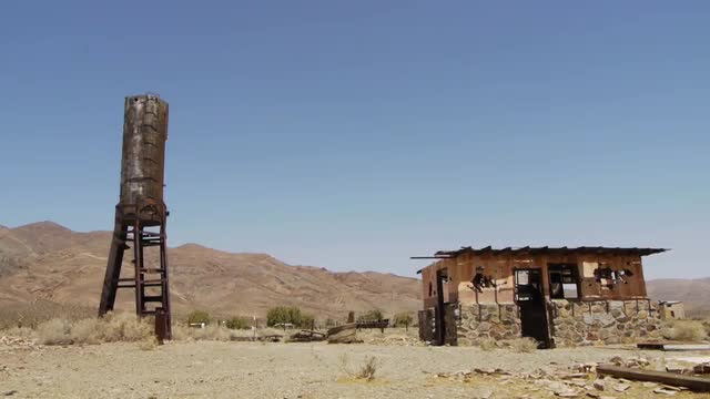 Ghost Town in the Desert