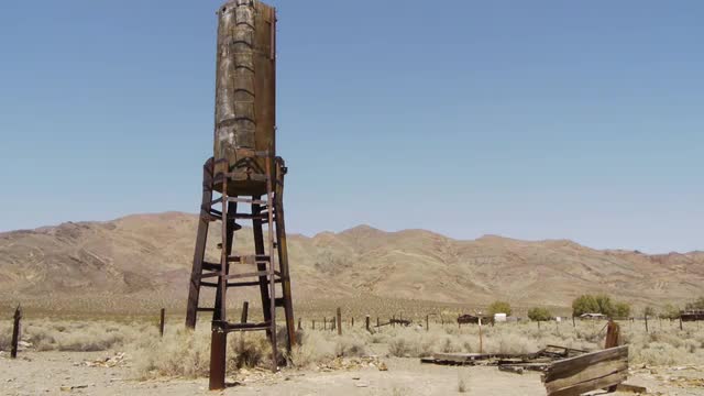 Ghost Town in the Desert