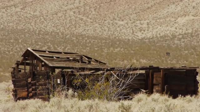 Ghost Town in the Desert