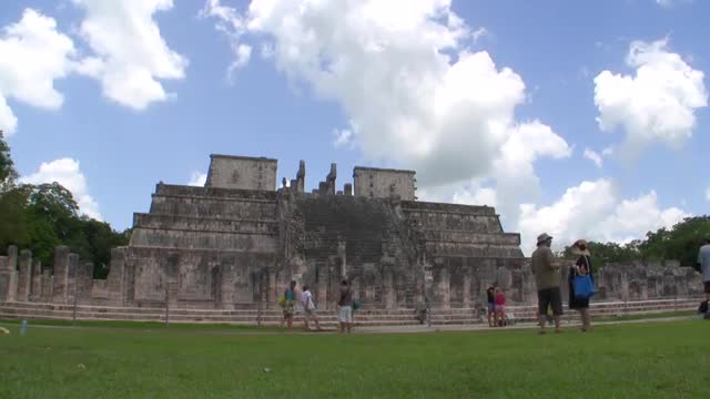 Mayan Ruin of Chichen Itza Time Lapse