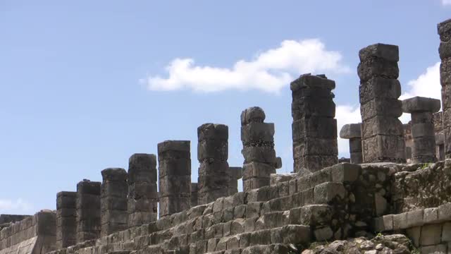 Mayan Ruin of Chichen Itza Time Lapse