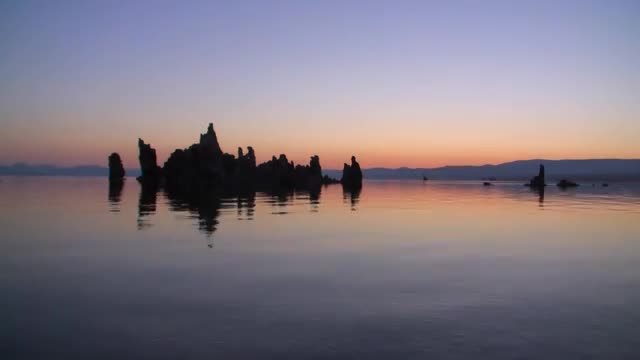 Mono Lake Sunrise Reflection Time Lapse