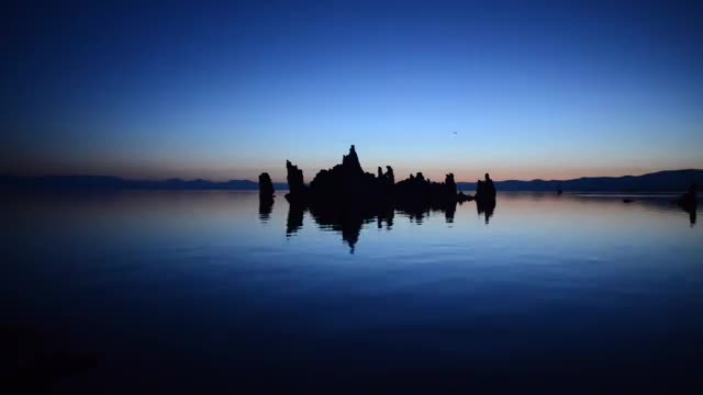 Mono Lake Sunrise Reflection Time Lapse