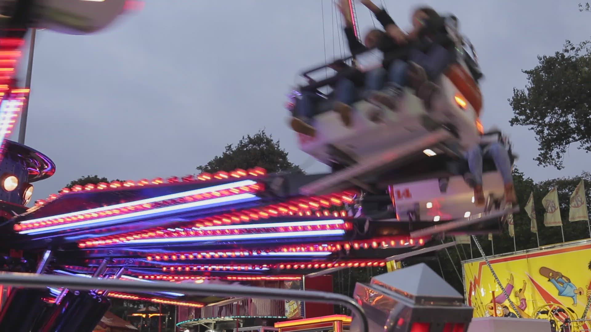 157128381 / Nottingham Goose Fair / Fun Fair / Nottingham