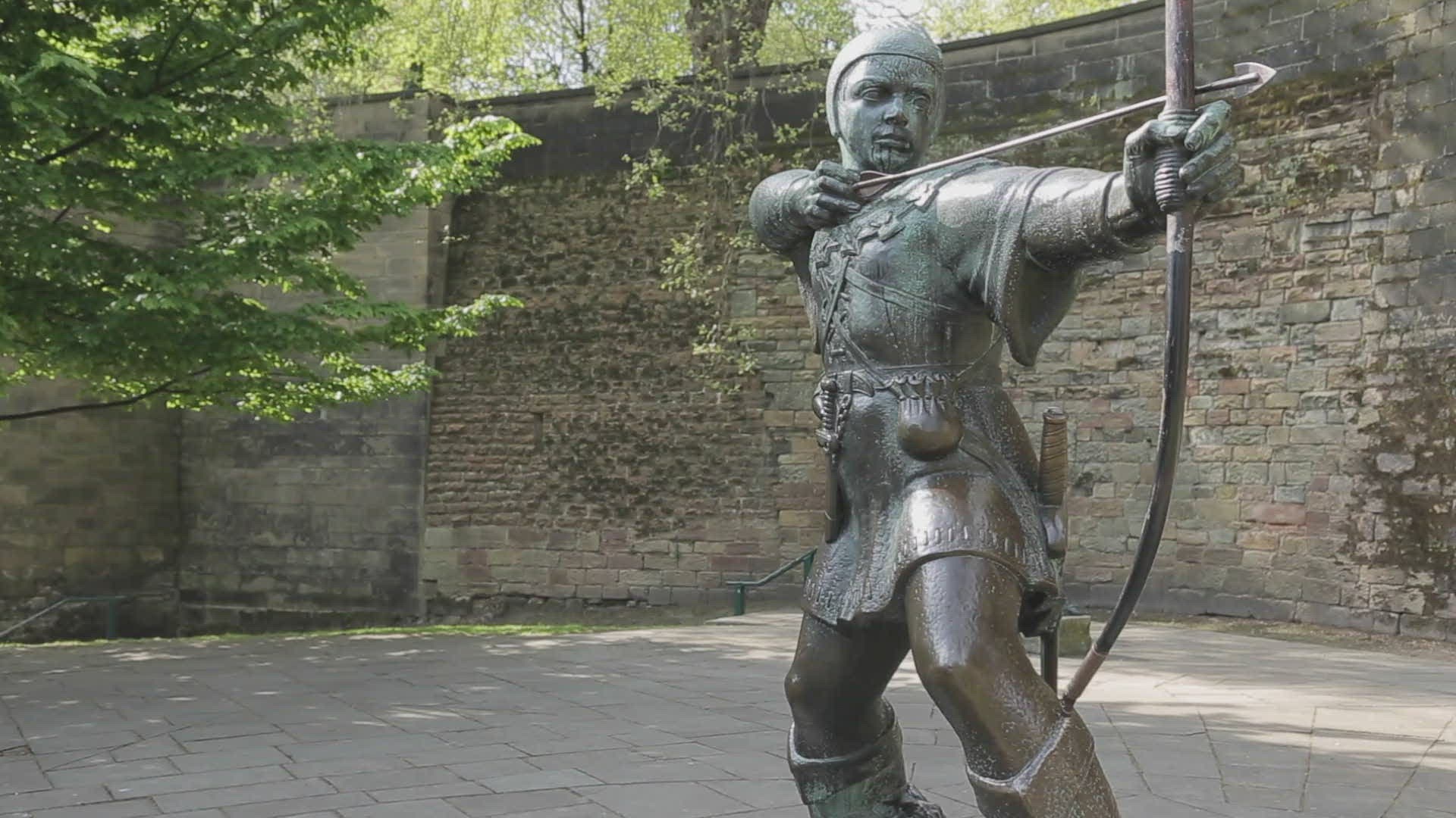 180975601 / Robin Hood Statue / Statue / Nottingham