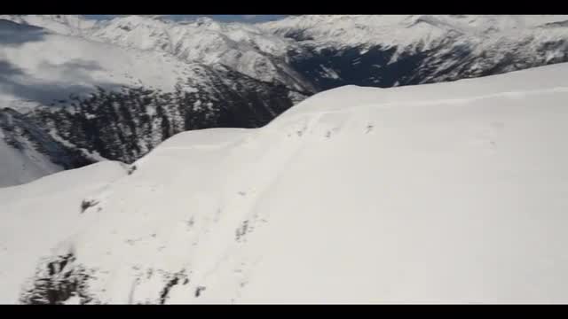 Bc Pemberton Heli Parker Line3 Hellyeah Gap Spine Aerial  