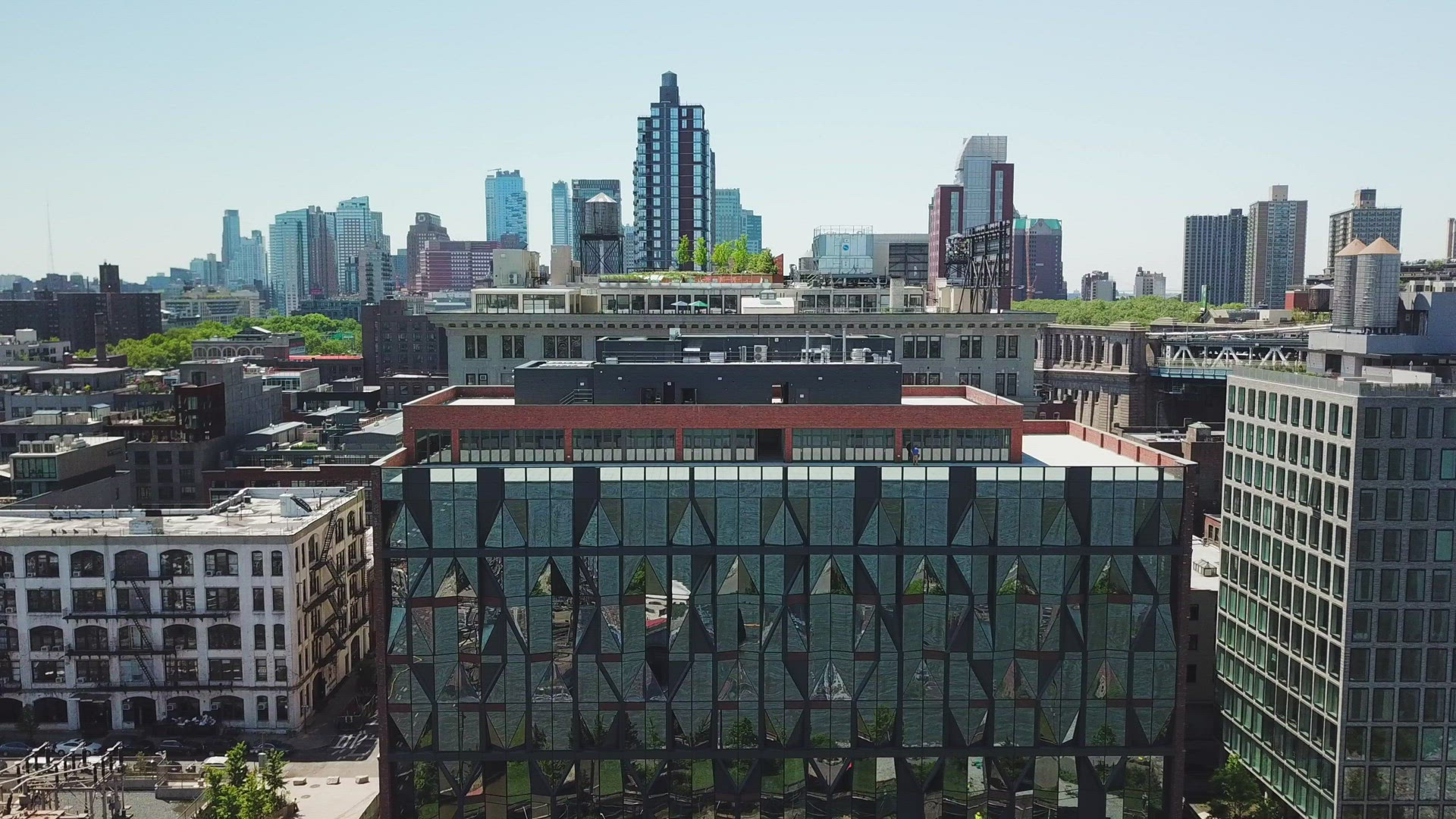 View of Waterfront Buildings - Dolly Shot Part 2