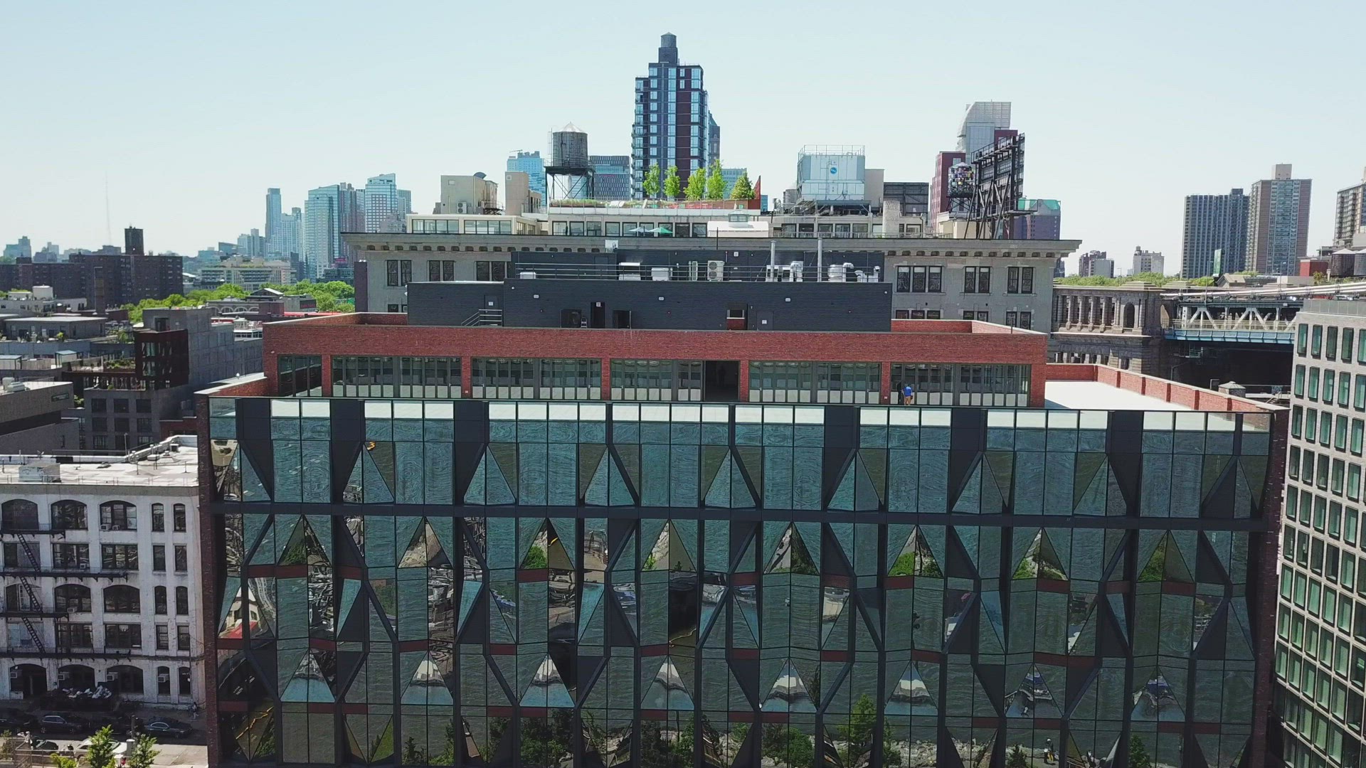 View of Waterfront Buildings - Dolly Shot Part 3