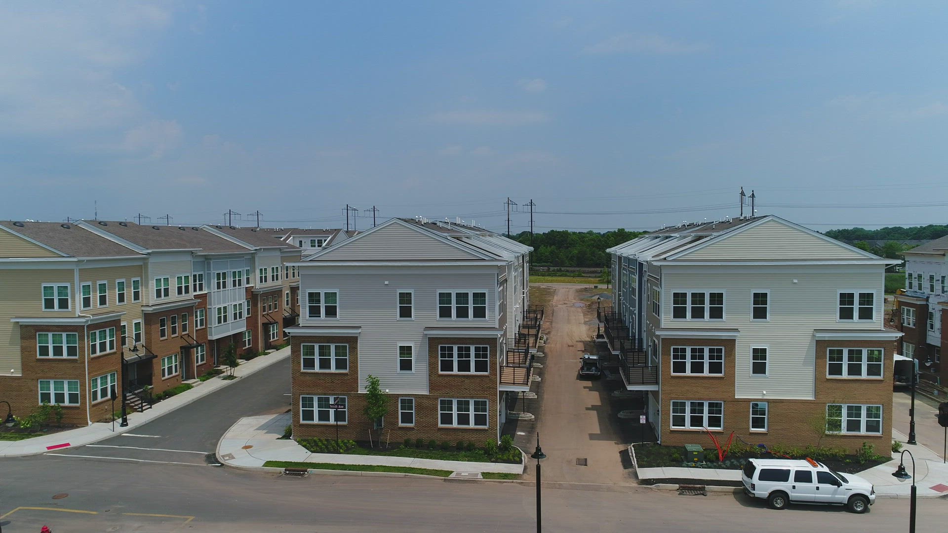 New Townhomes Under Construction 