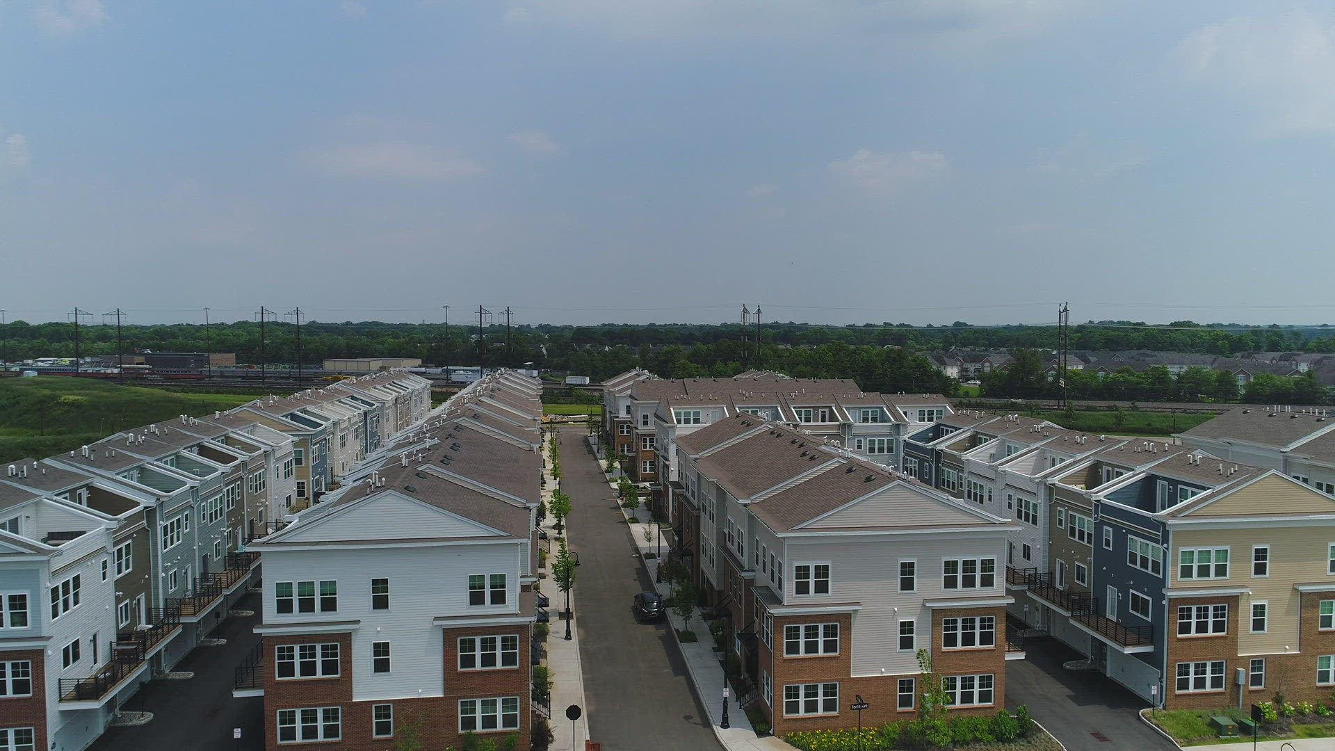 New Pulte Homes Townhomes - Jib Shot