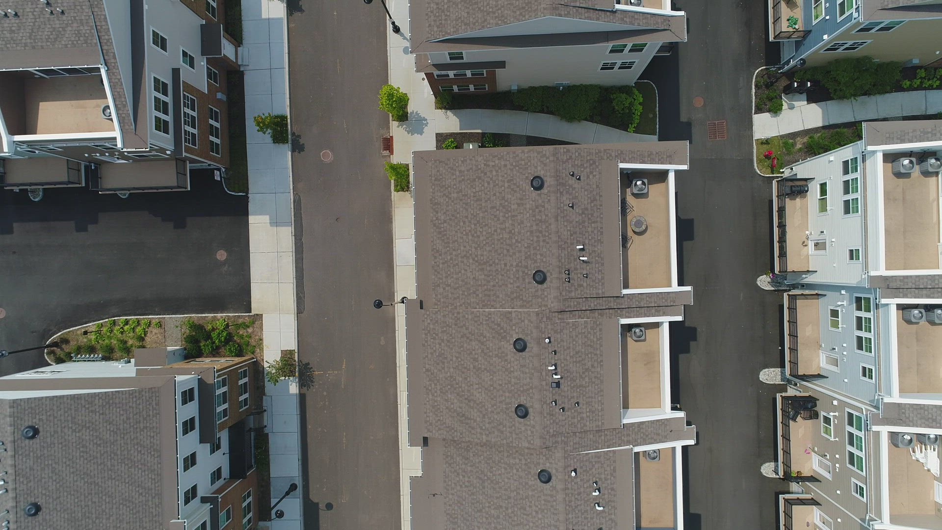 Brand New Town Homes - Bird's Eye View