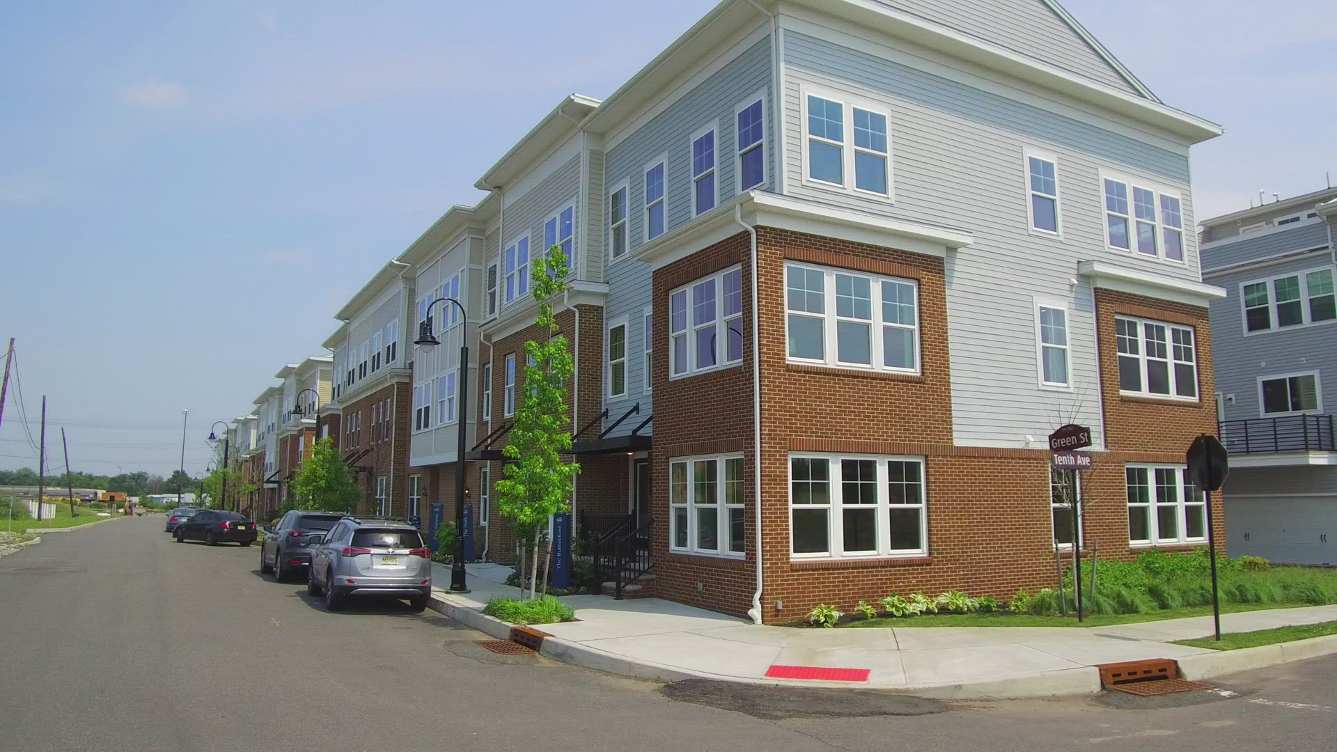 View of New Construction Townhomes 2