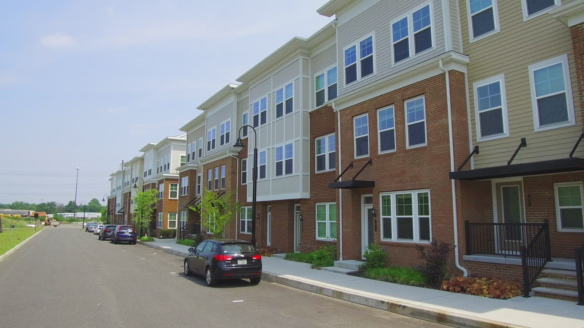 View of New Construction Townhomes 3