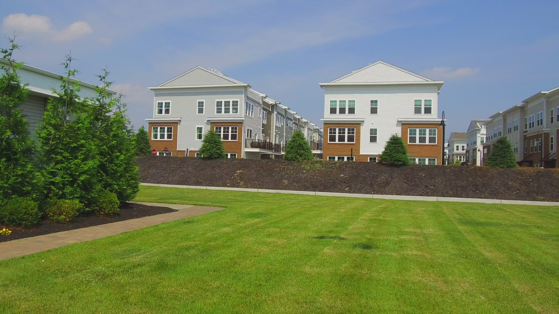 View of New Construction Townhome - Right Pan
