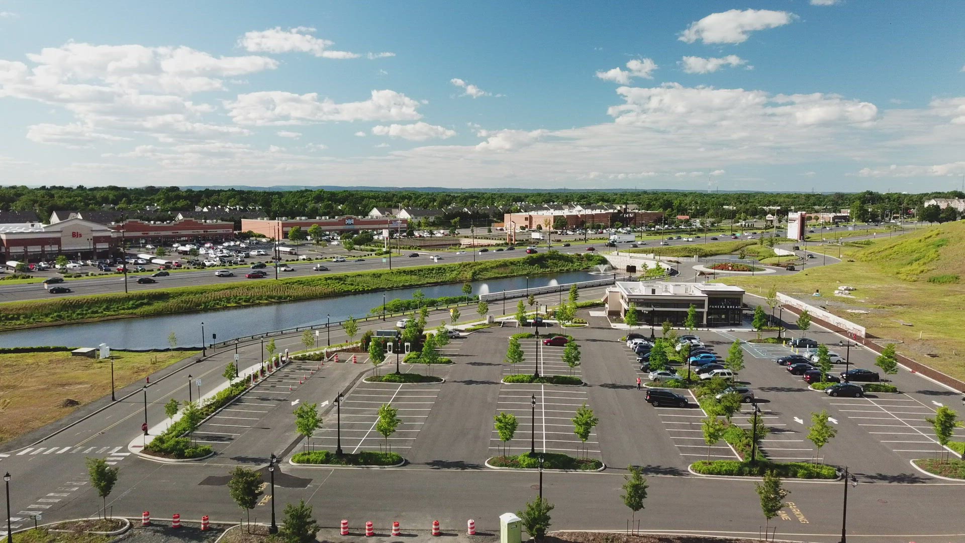 Beautiful View of Route 1 in New Jersey