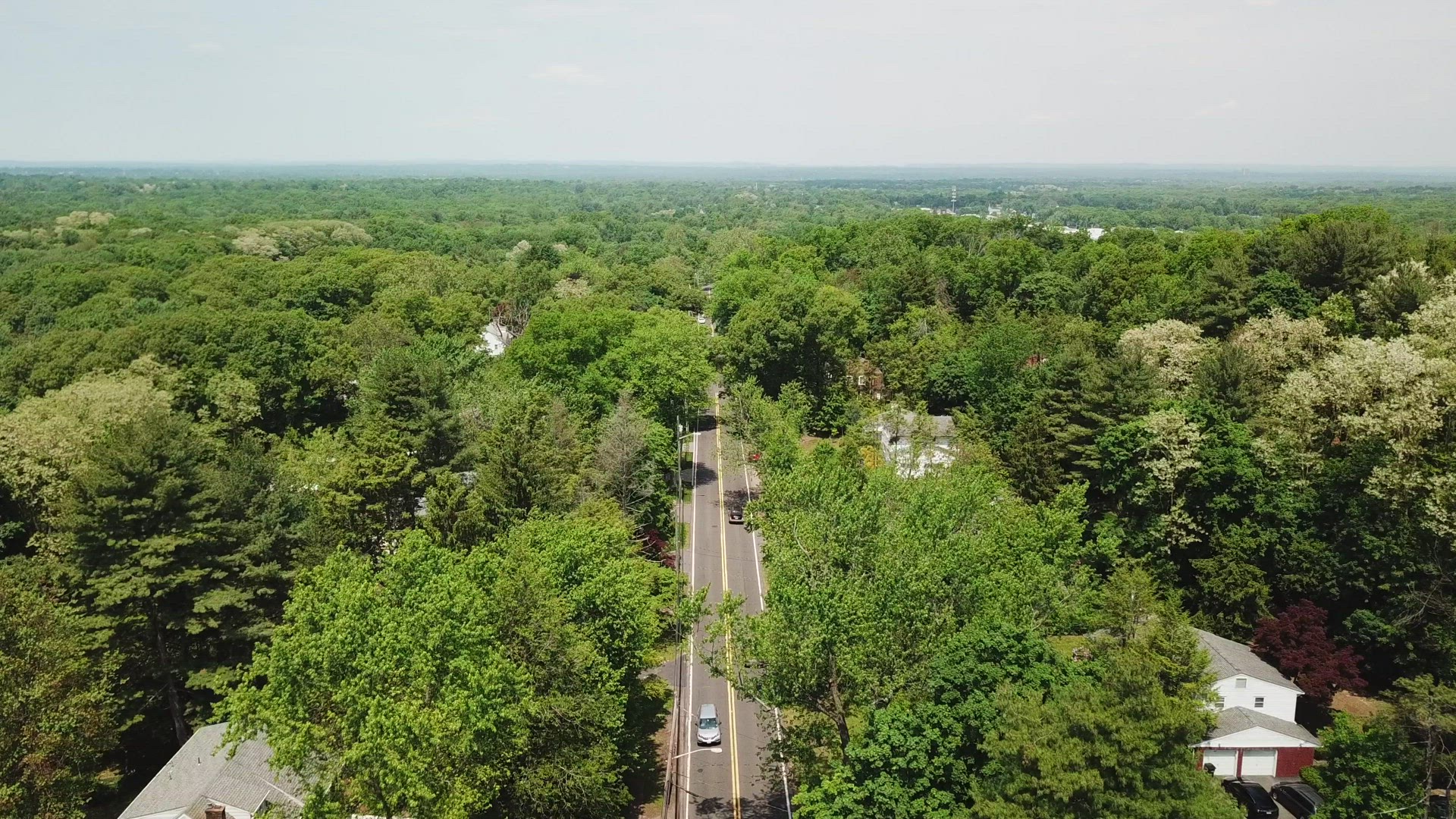 Suburban Country Road