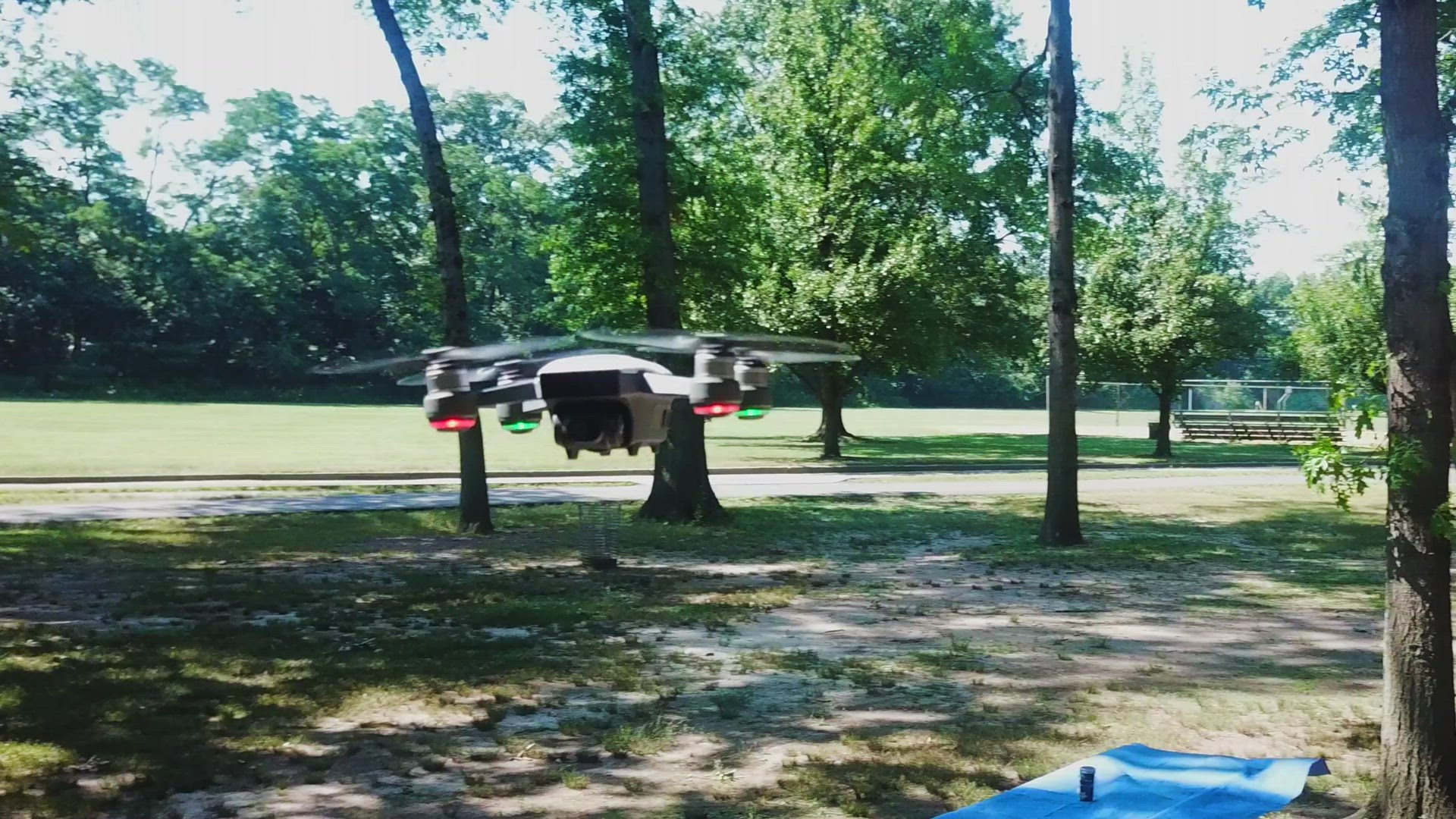 View of DJI Mavic Air