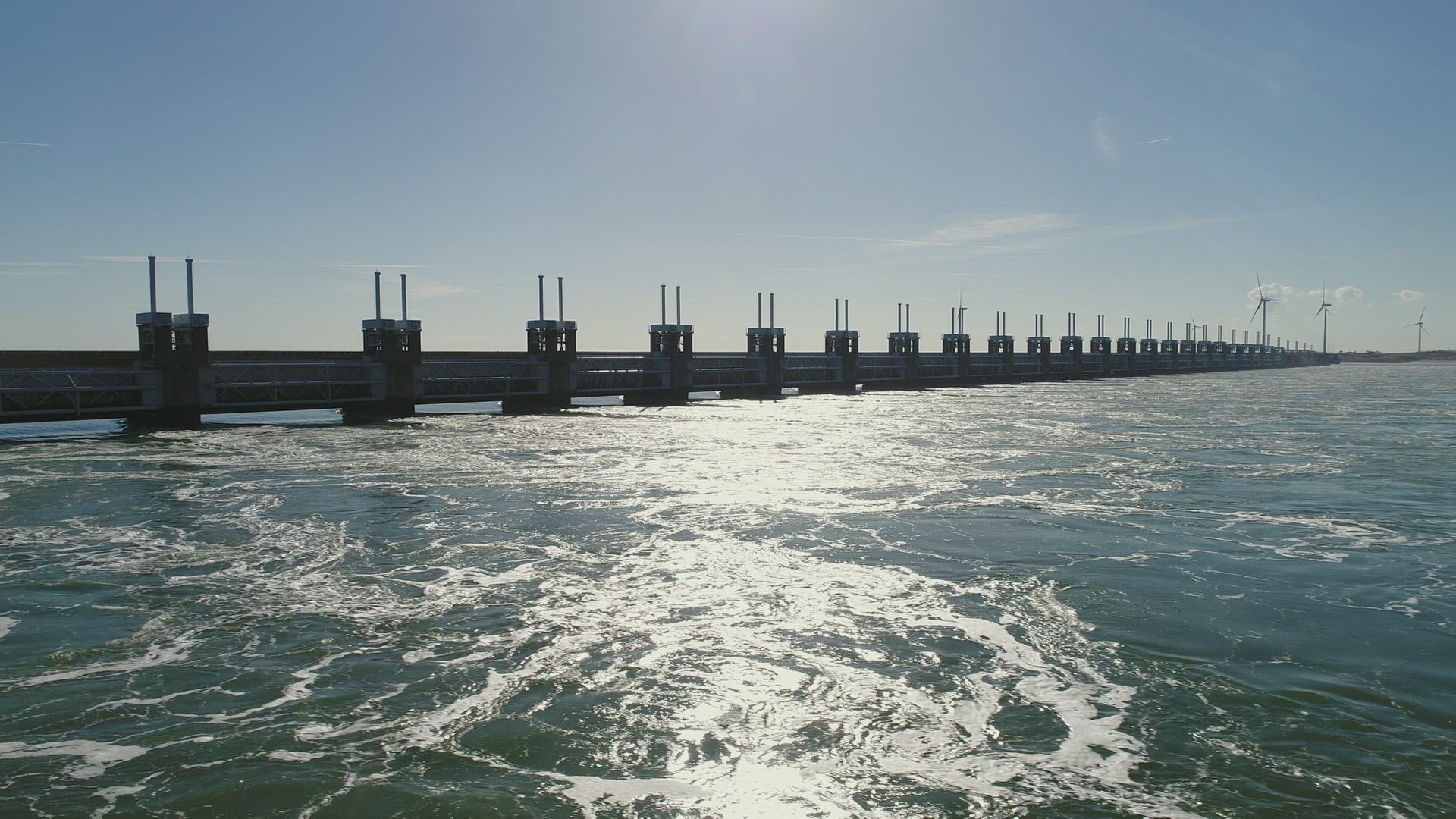 Eastern Scheldt storm surge barrier, Vrouwenpolder, Netherlands