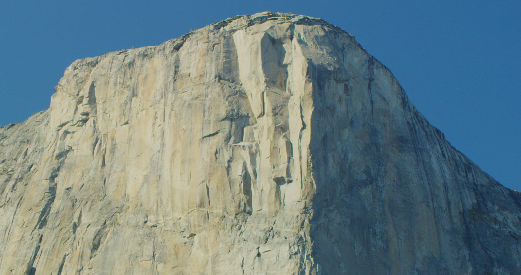 Static shot the nose of El Capitan